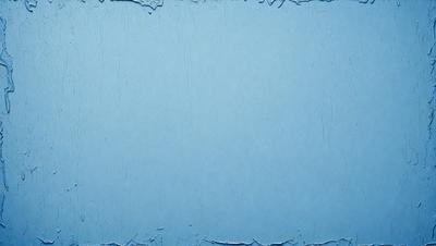 The primary subject of the image is a blue background with a white surface. The setting appears to be a painting or drawing, as the background is described as a blue sky. The visual style is artistic, with the blue and white colors creating a calm and serene atmosphere.