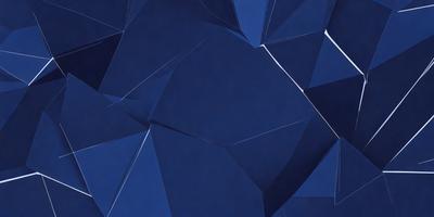 The primary subject of the image is a blue background with a pattern of triangles. The setting is a blue background, and the visual style appears to be a digital art or illustration. The dominant colors are blue and white, creating a calm and serene atmosphere.