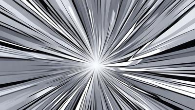 The primary subject of the image is a bright light, which appears to be a light source or a star. The light is surrounded by a black and white background, giving the image a futuristic or space-themed appearance. The visual style of the image is a combination of photo and digital art, creating a unique and captivating scene. The colors and mood of the image are predominantly black and white, with the bright light serving as the focal point and creating a sense of depth and contrast.