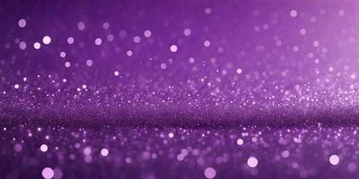 The primary subject of the image is a purple background with a pattern of sparkling, shiny, and glittery purple dots. The setting is a purple surface, and the visual style appears to be a digital art or illustration. The colors and mood of the image are predominantly purple, creating a sense of elegance and sophistication.