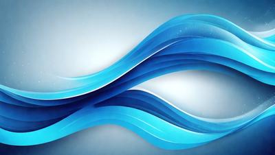 The primary subject of the image is a blue wave, which is the main object, scene, or focus of the image. The setting/background consists of a blue sky, which is the visible environment, backdrop, or surface. The visual style of the image is digital art, as it is a digital illustration or drawing. The dominant colors and overall atmosphere of the image are blue and calming, creating a sense of tranquility and serenity.