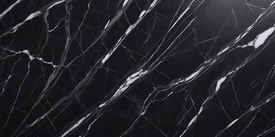 The primary subject of the image is a marble wall with a black and white pattern. The setting is a room with a black and white marble floor. The visual style is a close-up of the marble wall, showcasing its intricate design. The colors and mood of the image are predominantly black and white, giving it a classic and elegant appearance.