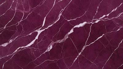 The primary subject of the image is a marbled wall with a purple hue. The setting is a room with a purple marbled wall, which serves as the background. The visual style is a close-up of the marbled wall, showcasing its texture and pattern. The colors and mood of the image are predominantly purple, creating a calm and sophisticated atmosphere.