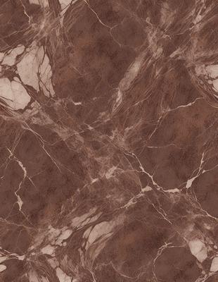 The image features a marble wall with a brown and white pattern. The wall is covered with a brown marble tile, giving it a unique and elegant appearance. The pattern on the wall adds visual interest and depth to the space. The overall atmosphere of the image is sophisticated and luxurious, reflecting the beauty and craftsmanship of the marble tile.