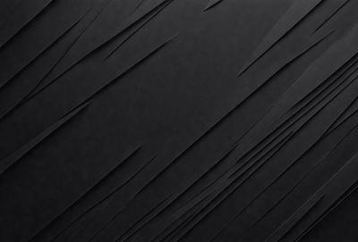 The primary subject of the image is a black background with a pattern of white lines. The setting is a dark room, and the visual style appears to be a digital art or illustration. The dominant colors are black and white, creating a moody atmosphere.