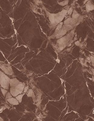 The primary subject of the image is a marble surface with a brown color. The setting is a close-up of the marble, showcasing its texture and pattern. The visual style is a realistic representation of the marble, capturing its natural beauty. The colors and mood of the image are warm and earthy, evoking a sense of luxury and sophistication.