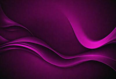 The primary subject of the image is a purple wave, which is the main object, scene, or focus of the image. The setting or background is a purple wall, and the visual style appears to be a digital art or illustration. The dominant colors and overall atmosphere of the image are purple and pink, creating a sense of calmness and tranquility.