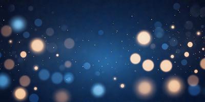 The primary subject of the image is a blue background with a pattern of white lights. The setting appears to be a nighttime scene, possibly a dark room or a night sky. The visual style of the image is a combination of a photo and digital art, creating a unique and captivating atmosphere. The dominant colors are blue and white, with the white lights creating a sense of depth and contrast against the darker blue background.
