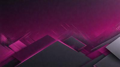The primary subject of the image is a large, pink, three-dimensional structure. The setting is a dark, pink background, which creates a contrasting and dramatic effect. The visual style is a combination of digital art and illustration, giving the image a unique and artistic appearance. The dominant colors are pink and black, creating a bold and striking mood.
