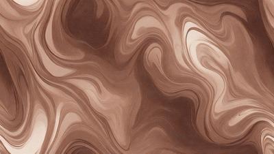 The image features a brown and white patterned surface, possibly a wallpaper or a textured material. The primary subject is a close-up of the pattern, showcasing the intricate design and texture. The setting appears to be indoors, with the patterned surface serving as the main focus of the image. The visual style is a combination of artistic and natural elements, creating a unique and captivating appearance. The colors and mood of the image are warm and inviting, with the brown and white tones ev