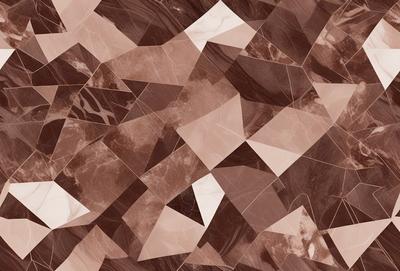 The primary subject of the image is a marble-like pattern, which is the main focus of the image. The setting is a marble-like surface, and the visual style appears to be a combination of a photo and digital art. The colors and mood of the image are predominantly brown and earthy, giving it a natural and textured appearance.