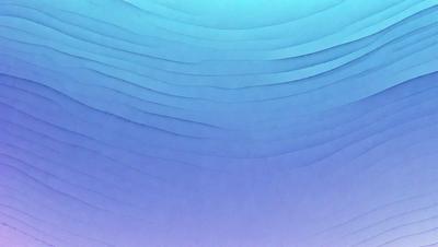 The primary subject of the image is a blue sky with a pattern of waves. The setting is a clear day with a cloudless sky. The visual style is a combination of a photo and digital art, creating a unique and artistic representation of the sky. The dominant colors are blue and white, giving the image a calm and serene atmosphere.