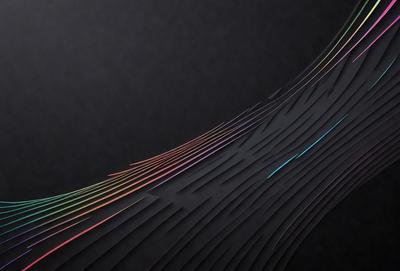 The primary subject of the image is a colorful, swirling pattern that resembles a rainbow. The pattern is set against a dark background, creating a striking contrast. The visual style of the image is a combination of photo and digital art, as it appears to be a close-up of a colorful swirl. The colors and mood of the image are vibrant and lively, with the rainbow pattern evoking a sense of joy and energy.