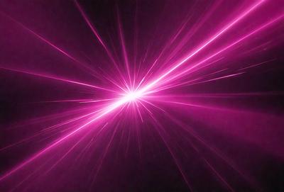 The primary subject of the image is a bright pink light, which appears to be a neon light or a light source. The light is shining in a dark environment, creating a striking contrast between the light and the darkness. The visual style of the image is a close-up of the light source, emphasizing its brightness and intensity. The colors and mood of the image are predominantly pink, creating a warm and vibrant atmosphere.