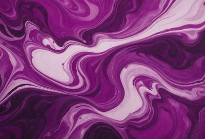 Purple swirls on a purple background.