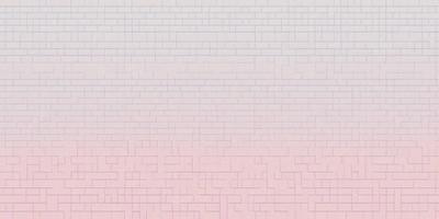 The primary subject of the image is a large brick wall. The setting is a white wall, which serves as the background. The visual style is a photo, capturing the brick wall in detail. The colors and mood of the image are predominantly pink, creating a warm and inviting atmosphere.