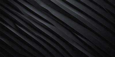 The primary subject of the image is a black and white pattern, which appears to be a close-up of a wall or a piece of artwork. The setting is a dark background, which contrasts with the pattern. The visual style is a combination of a photo and a digital artwork, creating a unique and intriguing appearance. The colors and mood of the image are predominantly dark, with the black and white pattern adding a sense of depth and contrast to the overall atmosphere.