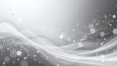 The primary subject of the image is a white, flowing fabric that appears to be a curtain or a piece of clothing. The setting is a white background, which creates a clean and minimalist appearance. The visual style is a combination of digital art and illustration, as the fabric appears to be digitally rendered or manipulated. The colors and mood of the image are predominantly white, giving it a serene and calming atmosphere.