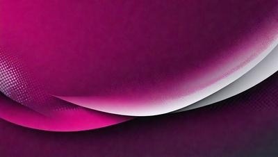 The primary subject of the image is a large, curved surface with a pink hue. The setting appears to be a room with a purple wall, and the visual style is a combination of a photo and digital art. The dominant colors in the image are pink and purple, creating a warm and inviting atmosphere.