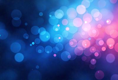 The primary subject of the image is a blue and pink background with a lot of bright, colorful lights. The setting appears to be a space or a futuristic environment. The visual style of the image is digital art, as it features a vibrant and colorful display of lights. The dominant colors in the image are blue and pink, creating a lively and energetic atmosphere.