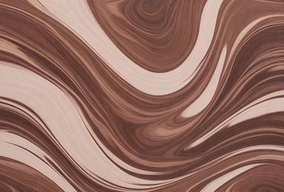 The image features a wooden surface with a swirling pattern, giving it a unique and artistic appearance. The primary subject is the wooden surface, which is the main focus of the image. The setting is a room with a wooden floor, and the visual style is a combination of a photo and a digital artwork. The colors and mood of the image are warm and inviting, with the wooden surface being the dominant color.