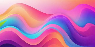 The primary subject of the image is a colorful, abstract design featuring a mix of pink, blue, and orange hues. The setting is a white background, which provides a clean and minimalist appearance. The visual style is a combination of digital art and illustration, creating a unique and eye-catching pattern. The colors and mood of the image are vibrant and energetic, evoking a sense of movement and creativity.