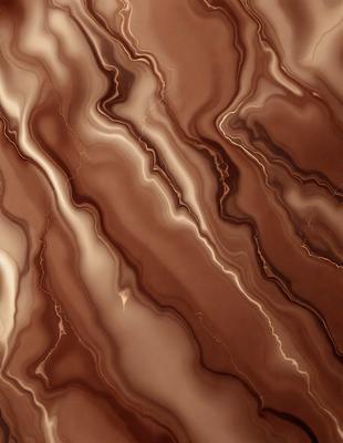 The primary subject of the image is a brown and white marbled pattern, which is the main focus of the image. The setting is a brown and white marbled surface, which serves as the backdrop for the pattern. The visual style of the image is a close-up of the marbled pattern, showcasing its intricate details. The colors and mood of the image are warm and earthy, with the brown and white marbled pattern creating a sense of natural beauty and texture.