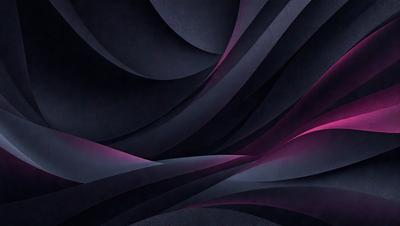 The primary subject of the image is a purple and black abstract art piece. The setting is a dark background, which contrasts with the artwork. The visual style is a combination of digital art and illustration, creating a unique and intriguing design. The dominant colors are purple and black, giving the artwork a bold and striking appearance.