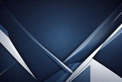 The primary subject of the image is a blue background with a geometric pattern. The setting is a dark blue background, which creates a contrast with the geometric pattern. The visual style is a combination of digital art and illustration, giving the image a modern and artistic appearance. The dominant colors are blue and white, creating a calm and sophisticated mood.