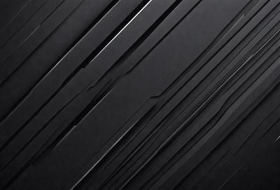 The primary subject of the image is a black and white pattern, which appears to be a digital art or illustration. The setting is a black background, and the visual style gives the impression of a modern and minimalist design. The colors and mood of the image are predominantly black and white, creating a sense of simplicity and elegance.