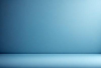 The primary subject of the image is a blue wall. The setting is a room with a blue wall, and the visual style is a photo. The dominant colors are blue, and the overall atmosphere is calm and serene.