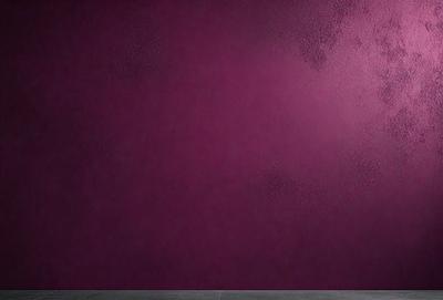 The primary subject of the image is a purple wall. The setting is a room with a purple wall, and the visual style is a photo. The dominant colors are purple and red, creating a warm and inviting atmosphere.