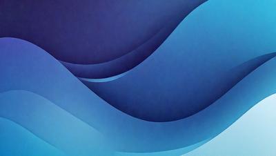 The primary subject of the image is a blue wave, which is the main focus of the scene. The setting is a blue background, which creates a visually appealing contrast with the wave. The visual style of the image is a digital art or illustration, as it is a well-crafted and detailed representation of the wave. The dominant colors in the image are blue and purple, giving it a calm and serene atmosphere.