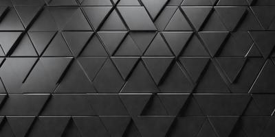 The primary subject of the image is a black and white patterned wall. The setting is a black background, and the visual style is a patterned wallpaper. The dominant colors are black and white, creating a bold and striking appearance.