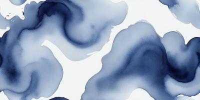 The primary subject of the image is a blue and white painting of a waterfall. The painting is displayed on a white surface, which serves as the background. The visual style of the painting is a mix of digital art and illustration, creating a unique and artistic representation of the waterfall. The dominant colors in the painting are blue and white, which contribute to the overall mood of the artwork, evoking a sense of tranquility and beauty.