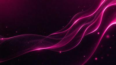 The primary subject of the image is a pink, swirling, and flowing pattern. The setting is a dark background, which contrasts with the vibrant pink color of the pattern. The visual style appears to be a digital art or illustration, as the pattern is intricately designed and the colors are rich and vivid. The overall atmosphere of the image is lively and energetic, with the pink swirls creating a sense of movement and dynamism.
