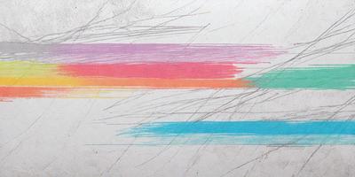 The primary subject of the image is a colorful line drawing, which appears to be a combination of a colorful line and a drawing of a line. The setting is a white background, and the visual style is a combination of a photo and a drawing. The colors and mood of the image are vibrant and lively, with the line drawing creating a sense of movement and energy.
