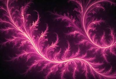 The primary subject of the image is a purple floral pattern, which is the main object, scene, or focus of the image. The setting or background is a dark purple surface, which adds to the overall atmosphere. The visual style of the image is a digital art or illustration, as it is a well-defined and detailed pattern. The colors and mood of the image are predominantly purple, creating a sense of elegance and sophistication.