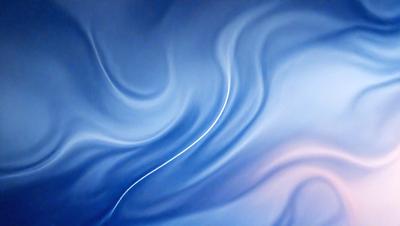 The primary subject of the image is a blue and white swirl, which appears to be a digital art or illustration. The setting is a blue background, and the visual style is a combination of digital art and illustration. The dominant colors are blue and white, creating a calming and soothing atmosphere.