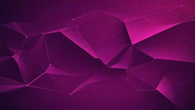 The primary subject of the image is a purple geometric pattern. The setting is a purple background, which creates a visually striking contrast with the pattern. The visual style of the image is a combination of digital art and illustration, giving it a unique and artistic appearance. The dominant colors in the image are purple and pink, creating a calm and soothing atmosphere.