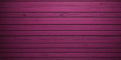 Purple wall, wooden planking, and a purple color scheme.