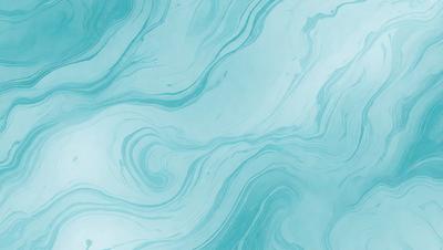 The primary subject of the image is a blue and white swirling pattern, which appears to be a water-like surface. The setting is a large body of water, possibly an ocean or a large lake. The visual style of the image is a combination of a photo and a digital art, creating a unique and captivating appearance. The dominant colors in the image are blue and white, giving it a calming and serene atmosphere.