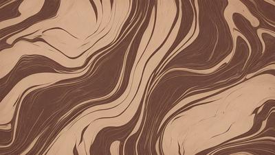 The primary subject of the image is a wooden surface with a pattern of swirls and stripes. The setting is a wooden table, and the visual style is a combination of a photo and a drawing. The colors and mood of the image are warm and earthy, with the wooden surface being the dominant color.