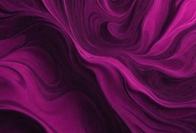The primary subject of the image is a purple, swirling, and flowing pattern. The setting is a purple background, which complements the swirling pattern. The visual style is a digital art or illustration, as the purple pattern appears to be a digital creation. The colors and mood of the image are predominantly purple, creating a sense of calmness and tranquility.