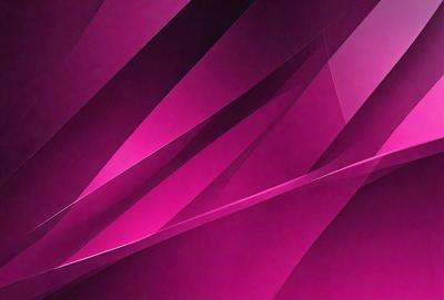 The primary subject of the image is a pink and purple geometric pattern. The setting is a wall with a pink background. The visual style is a digital art or illustration, creating a vibrant and colorful atmosphere. The dominant colors are pink and purple, giving the image a lively and energetic mood.