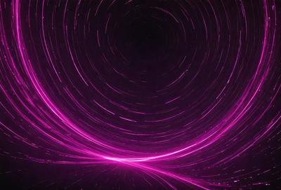 The primary subject of the image is a purple spiral, which appears to be a digital art or illustration. The spiral is set against a dark background, creating a striking contrast. The visual style of the image suggests that it is a creative and artistic representation of a spiral, rather than a photo or a real-life object. The dominant colors in the image are purple and black, giving the scene a bold and striking appearance.