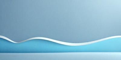 The primary subject of the image is a blue wave, which is the main focus of the scene. The wave is depicted on a blue background, giving it a vibrant and lively appearance. The visual style of the image is a combination of photo and digital art, creating a unique and eye-catching representation of the wave. The dominant colors in the image are blue and white, which contribute to the overall mood of the scene, evoking a sense of calmness and tranquility.
