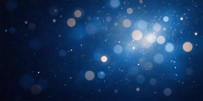The primary subject of the image is a blue background with a pattern of white dots. The setting appears to be a night sky, with the dots possibly representing stars. The visual style of the image is a combination of a photo and digital art, creating a unique and captivating atmosphere. The colors and mood of the image are predominantly blue and dark, with the white dots adding a touch of brightness and contrast.