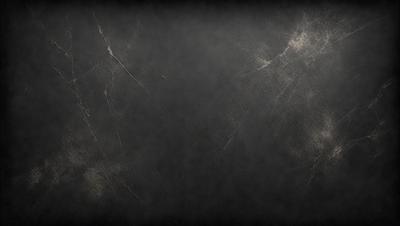 The primary subject of the image is a black background with a few white spots. The setting is a dark room, and the visual style is a black and white photo. The colors and mood of the image are dark and moody, creating a dramatic atmosphere.