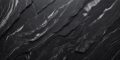 The primary subject of the image is a close-up of a marble wall with a black and white color scheme. The setting is a rocky surface, and the visual style appears to be a photo. The dominant colors are black and white, creating a dramatic and moody atmosphere.
